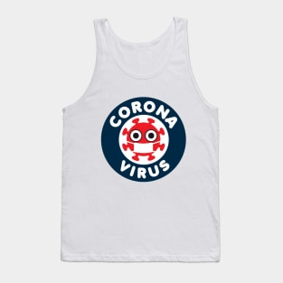 Coronavirus COVID Design Tank Top